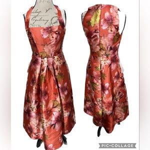 Kay Unger Morgana Tea Length Dress. NWT